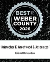 Best Of Weber County 2026 Kristopher K. Greenwood & Associates Criminal Defense Law