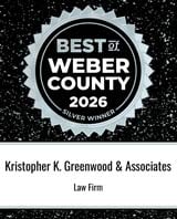 Best Of Weber County 2026 Kristopher K. Greenwood & Associates Law Firm